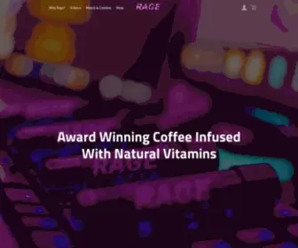 Ragecoffee.com(Rage Coffee®) Screenshot