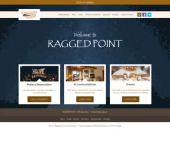 Raggedpointinn.net(Ragged Point Inn and Resort) Screenshot