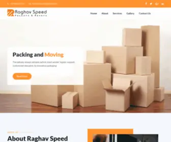 Raghavspeedpackersandmovers.in(Raghavspeedpackersandmovers) Screenshot