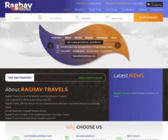 Raghavtravels.in(Online Bus Ticket Booking) Screenshot