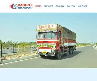 Raghojitransport.com(Raghoji Transport) Screenshot