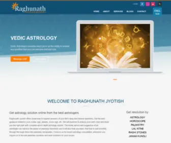 RaghunathJyotish.com(Best Astrology Servic) Screenshot