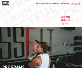 Raginfitnessco.com(Ragin Fitness Co) Screenshot