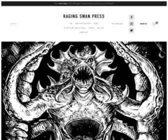 Ragingswan.com(Raging Swan Press) Screenshot