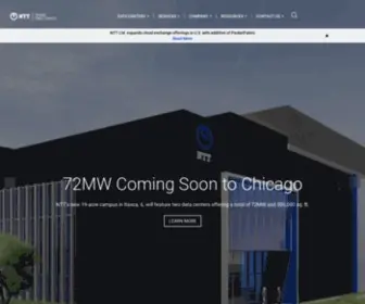 Ragingwire.com(Dallas data center) Screenshot