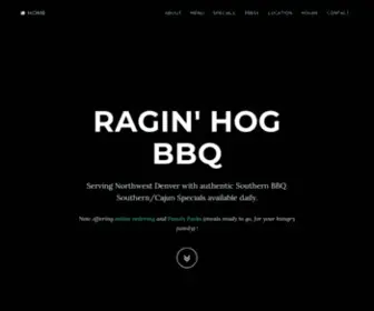 Raginhogbbq.com(Raginhogbbq) Screenshot