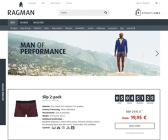 Ragman.de(Onlineshop) Screenshot