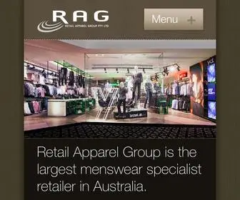 Rag.net.au(Retail Apparel Group) Screenshot