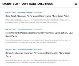 Ragnos1997.com(RagnoTech Software Solutions) Screenshot