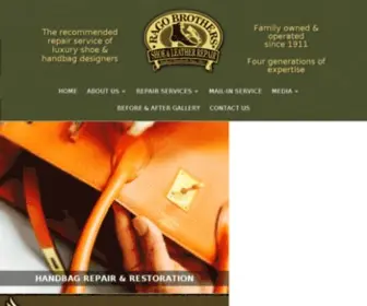 Ragobrothers.com(Shoe Repair) Screenshot