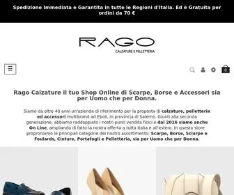 Ragocalzature.com(Shop Online Scarpe Borse e Accessori Eboli (SA)) Screenshot