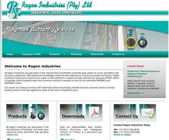 Ragon.co.za(Ragon Industries (Pty) Ltd) Screenshot
