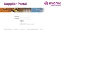 Ragora.de(Evonik Supplier Portal) Screenshot
