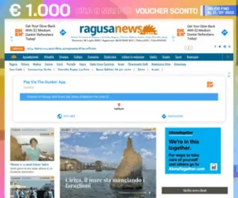 Ragusanews.com(Ragusa News notizie della provincia di Ragusa e di Sicilia) Screenshot
