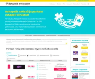 Rahapelit-Netissa.com Screenshot