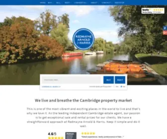 Rah.co.uk(Cambridge Estate Agents) Screenshot