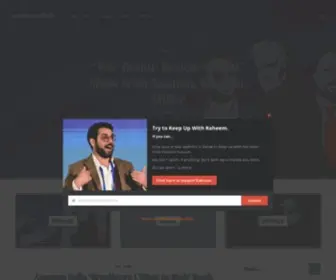 Raheemkassam.com(Raheem Kassam) Screenshot