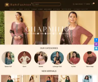 Rahifashions.com(Rahi Fashion) Screenshot