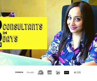 Rahilanarejo.com(100 Consultants in 100 Days) Screenshot