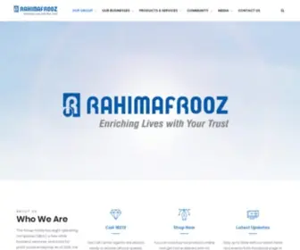 Rahimafrooz.com(Rahimafrooz Bangladesh Ltd) Screenshot