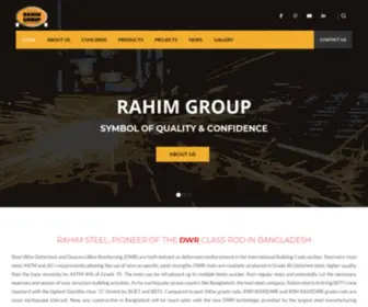 RahimGroup.com.bd(Rahim Steel) Screenshot