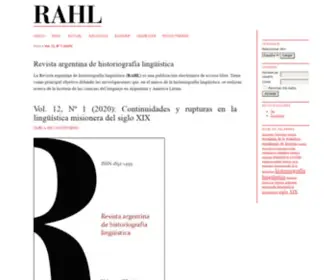 Rahl.com.ar(Revista) Screenshot