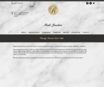 Rahljewelers.com(Rahl Jewelers Family Owned Since 1969 located in Hoffman Estates IL) Screenshot