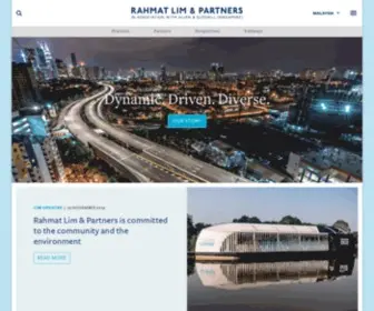 Rahmatlim.com(Rahmat Lim & Partners) Screenshot