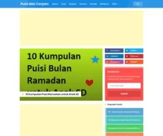 Rahmawan.web.id(Puisi dan Cerpen) Screenshot