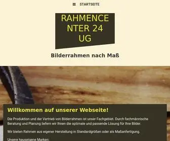 Rahmencenter24.eu(Rahmencenter 24 UG) Screenshot