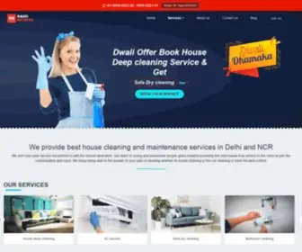 Rahobefikar.com(House cleaning) Screenshot