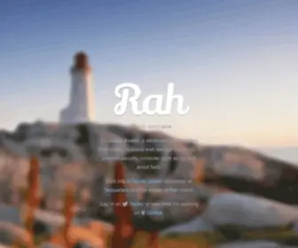 Rah.pw(Now with some pow) Screenshot