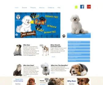 Rahrawrahpetfood.com(Raw Pet food Las Vegas) Screenshot