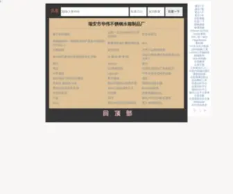 Rahuawei.com(瑞安市华伟不锈钢水箱制品厂) Screenshot