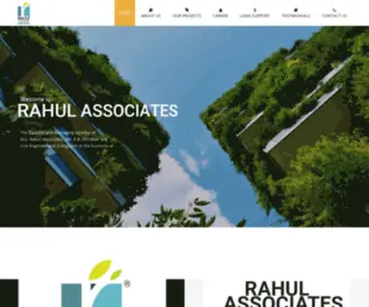 Rahulassociates.net(Rahul Associates) Screenshot