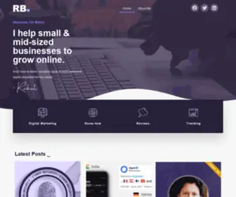 Rahulbasu.in(Find tips about Digital Marketing) Screenshot
