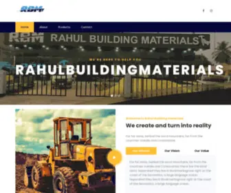 Rahulbuildingmaterials.com(Rahulbuildingmaterials) Screenshot