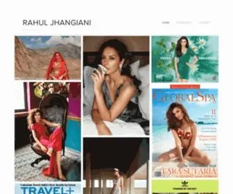 RahuljHangiani.com(Rahul Jhangiani) Screenshot