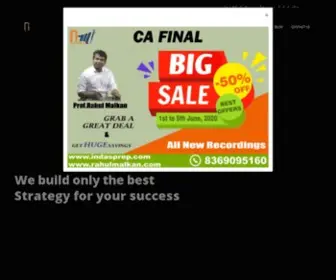 Rahulmalkan.com(Courses for CA Final FR & SFM) Screenshot