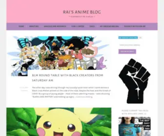 Raianimeblog.com(Currently on hiatus) Screenshot