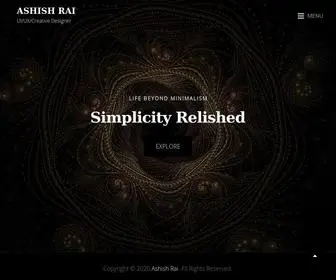 Raiashish.com.np(Ashish Rai) Screenshot