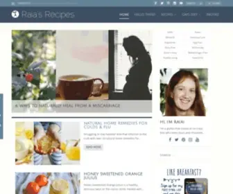 Raiasrecipes.com(Raias Recipes) Screenshot