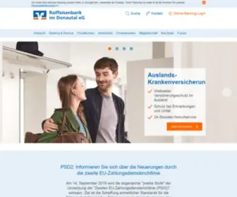 Raiba-Gaimbux.de(Raiffeisenbank Gaimersheim) Screenshot
