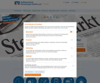 Raiba-Idafehn.de(Privatkunden) Screenshot