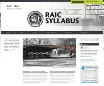 Raic-SYllabus.ca(RAIC Syllabus) Screenshot