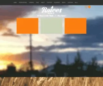 Raicesbrewing.com(Raices Brewing Company) Screenshot