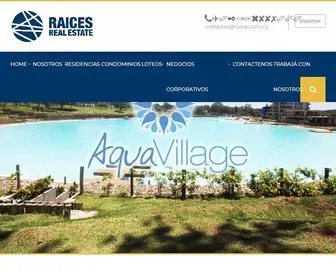 Raices.com.py(Raices Real Estate) Screenshot
