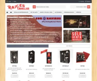 Raicescriollas.com(Raíces) Screenshot