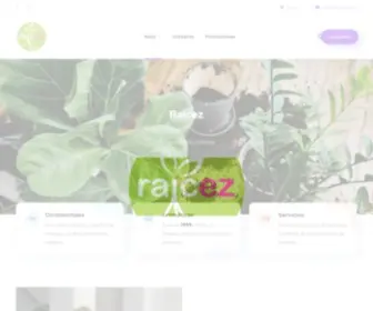 Raicez.life(Tienda de viveros y jardinería) Screenshot