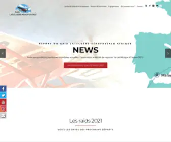 Raid-Latecoere.org(Raid Latécoère) Screenshot